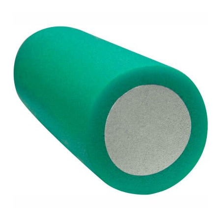 Fabrication Enterprises CanDo 2-Layer Round Foam Roller, 6" Dia. x 30"L, Green, Medium 30-2392